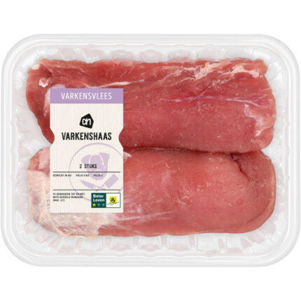 AH Varkenshaas bevat 0g koolhydraten