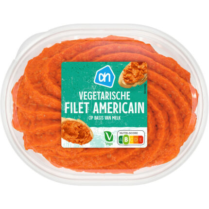 AH Vega Filet Americain bevat 8.5g koolhydraten