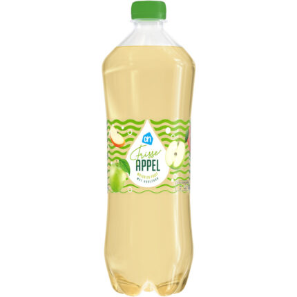 AH Water & fruit frisse appel bevat 1.5g koolhydraten
