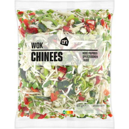 AH Wokgroente Chinees bevat 3.4g koolhydraten