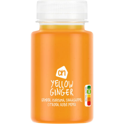 AH Yellow ginger bevat 7.4g koolhydraten