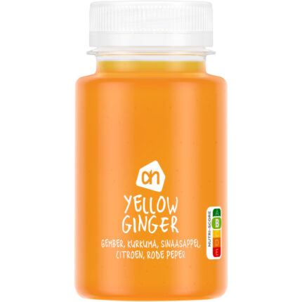 AH Yellow ginger bevat 7.4g koolhydraten