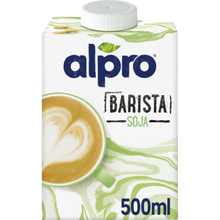 Alpro Barista soja bevat 2.7g koolhydraten