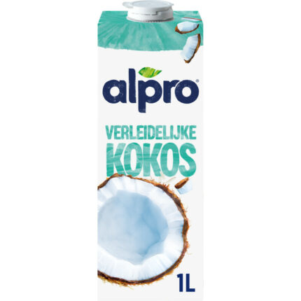 Alpro Kokosnootdrink original bevat 2.7g koolhydraten