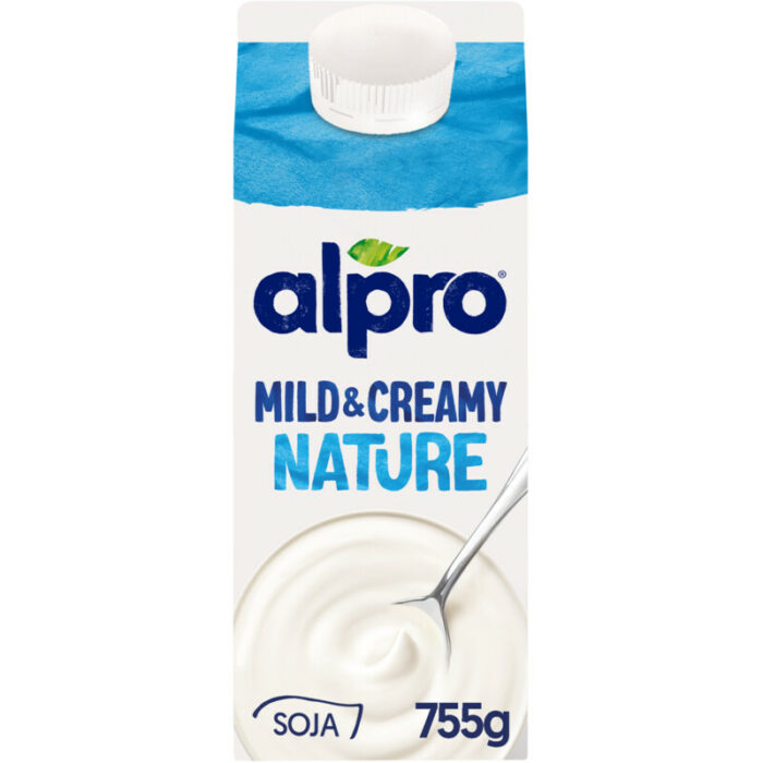 Alpro Mild & creamy naturel bevat 2.1g koolhydraten