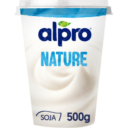 Alpro Nature bevat 2.1g koolhydraten