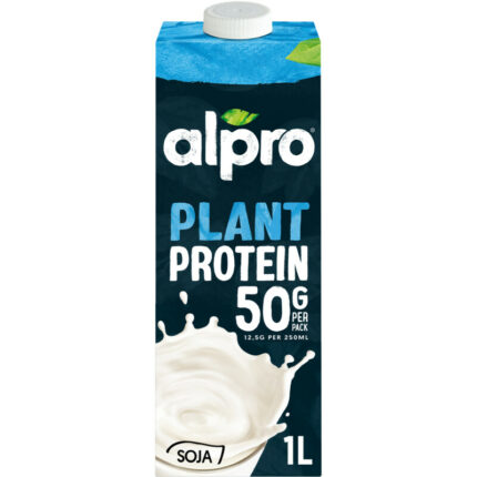 Alpro Protein sojadrink bevat 2.5g koolhydraten