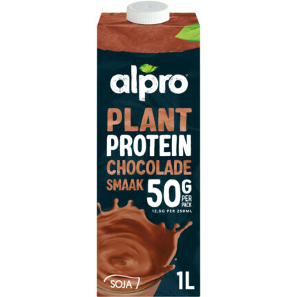 Alpro Protein sojadrink chocolade bevat 5.3g koolhydraten