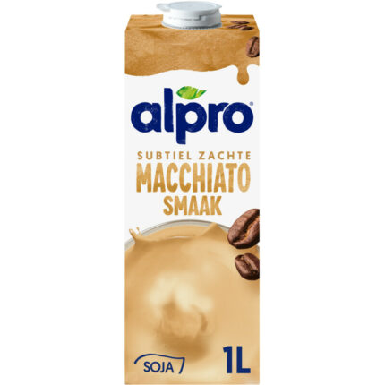 Alpro Sojadrink macchiato bevat 8.2g koolhydraten