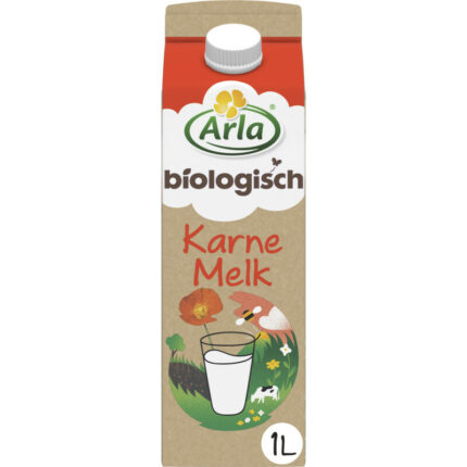 Arla Biologisch karnemelk bevat 3.7g koolhydraten