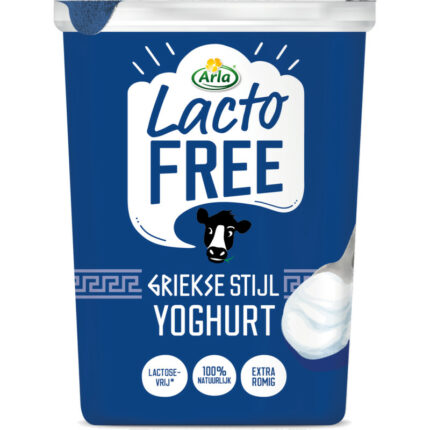 Arla Lactofree griekse stijl yoghurt bevat 4.2g koolhydraten