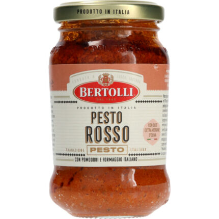 Bertolli Pesto rosso bevat 9g koolhydraten