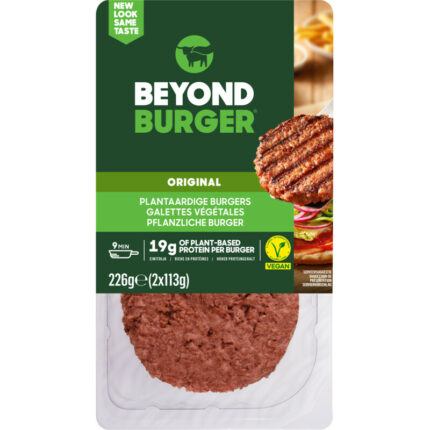 Beyond Meat Plant-based burger bevat 3.5g koolhydraten