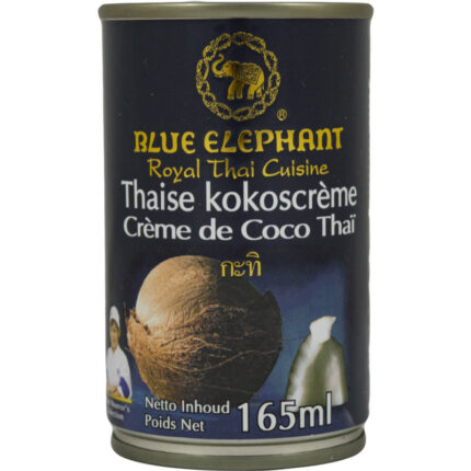 Blue Elephant Thaise kokoscème bevat 2.5g koolhydraten