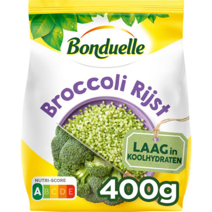 Bonduelle Broccoli rijst bevat 2.1g koolhydraten