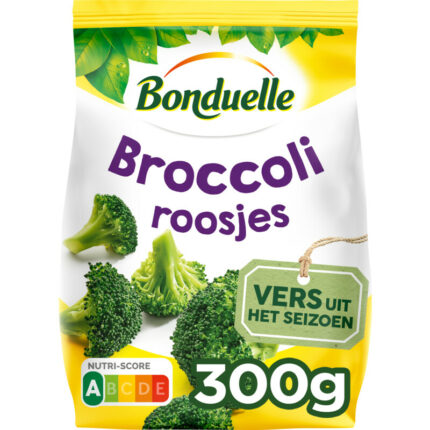 Bonduelle Broccoliroosjes bevat 2.4g koolhydraten