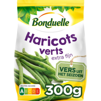 Bonduelle Haricots verts extra fijn bevat 3.9g koolhydraten