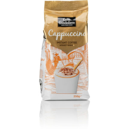 Caffé Gondoliere Cappucino oplos navul bevat 7g koolhydraten