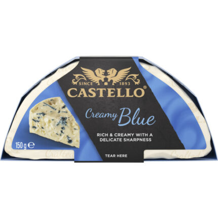 Castello Creamy blue bevat 0.5g koolhydraten