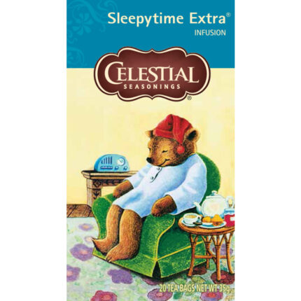 Celestial Seasonings Sleepytime extra infusion bevat 0g koolhydraten