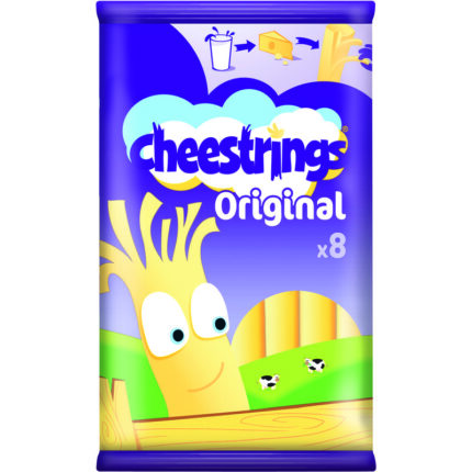 Cheestrings Original bevat 2.5g koolhydraten