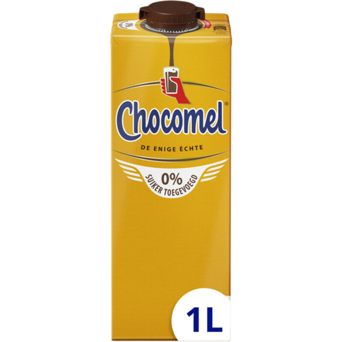 Chocomel De enige echte 0% suiker toegevoegd bevat 4.8g koolhydraten