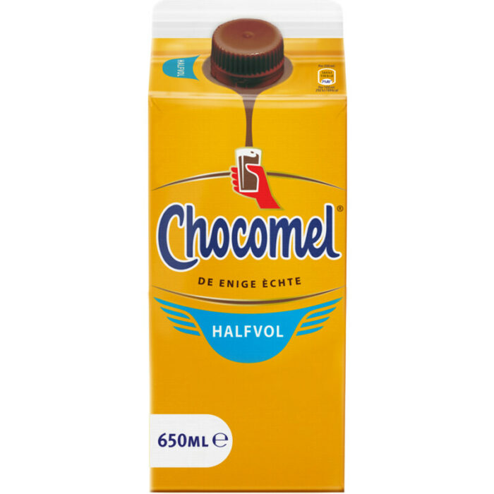 Chocomel De enige echte halfvol bevat 10g koolhydraten