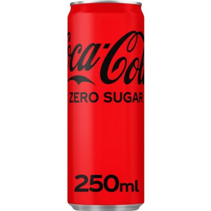 Coca-Cola Zero sugar bevat 0g koolhydraten