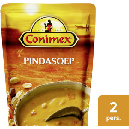 Conimex Romige indonesische pindasoep bevat 8g koolhydraten