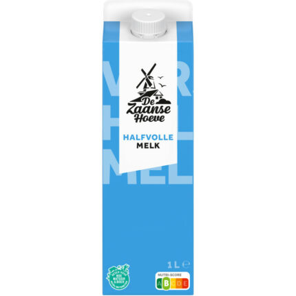 De Zaanse Hoeve Halfvolle melk bevat 4.7g koolhydraten