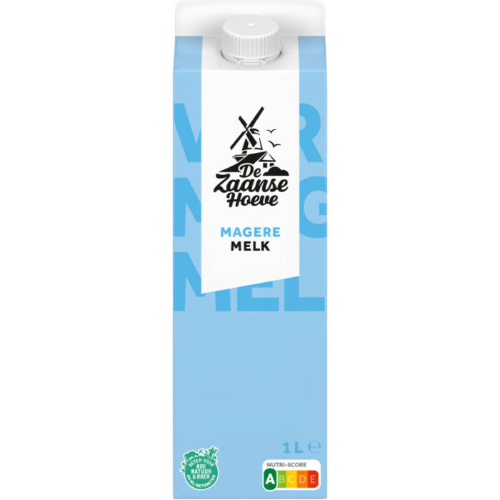 De Zaanse Hoeve Magere melk bevat 4.8g koolhydraten