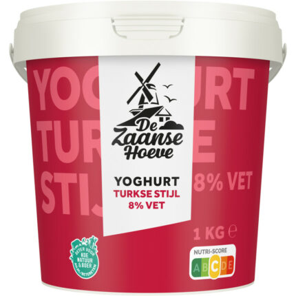 De Zaanse Hoeve Yoghurt Turkse stijl bevat 4.2g koolhydraten