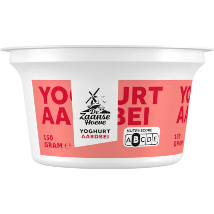 De Zaanse Hoeve Yoghurt aardbei bevat 7.7g koolhydraten