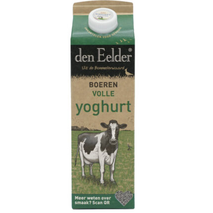 Den Eelder Boeren volle yoghurt bevat 4g koolhydraten