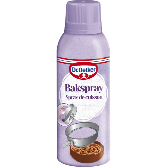 Dr. Oetker Bakspray bevat 0g koolhydraten