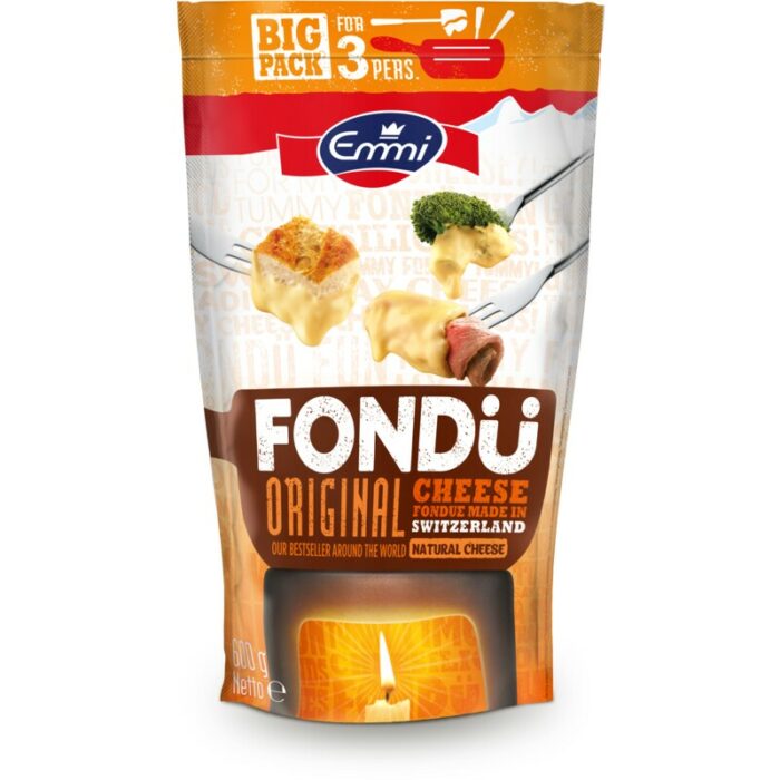 Emmi Fondü original gvp bevat 2.9g koolhydraten