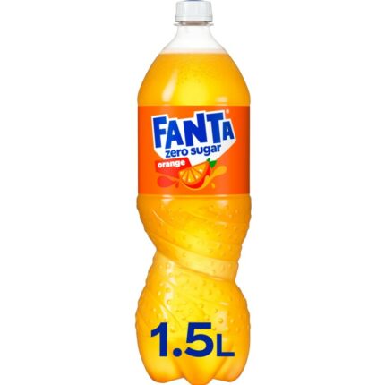 Fanta Orange zero sugar bevat 0.4g koolhydraten