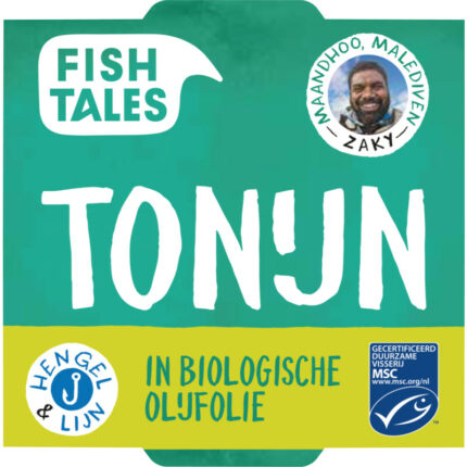 Fish Tales Skipjack tonijn in biologische olijfolie bevat 0.6g koolhydraten