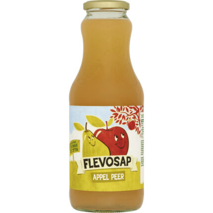 Flevosap Appel peer bevat 10g koolhydraten