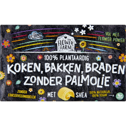 Flower Farm Bakken zonder palm bevat 0g koolhydraten