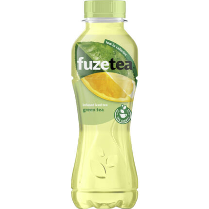 Fuze Tea Green ice tea bevat 4.4g koolhydraten