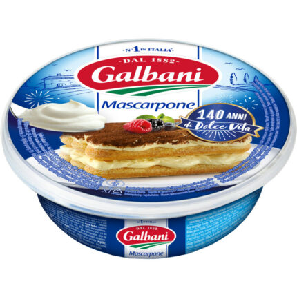 Galbani Mascarpone bevat 4g koolhydraten