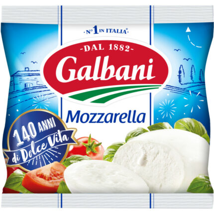 Galbani Mozzarella bevat 2g koolhydraten