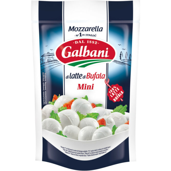 Galbani Mozzarella latte di bufala mini bevat 1g koolhydraten