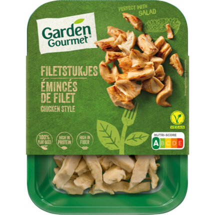 Garden Gourmet Filetstukjes bevat 1.2g koolhydraten