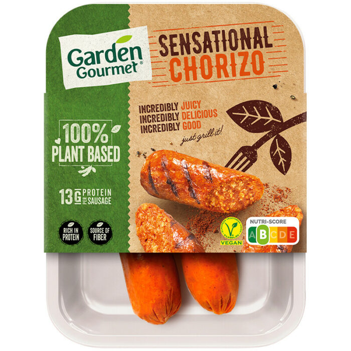 Garden Gourmet Sensational chorizo bevat 4.1g koolhydraten
