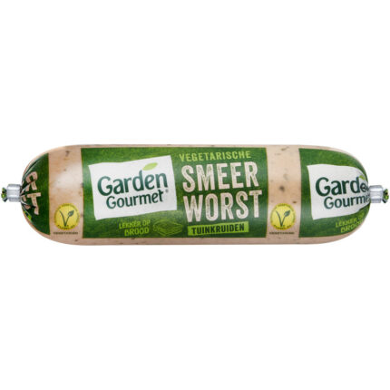 Garden Gourmet Smeerworst tuinkruiden bevat 6g koolhydraten