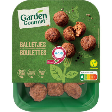 Garden Gourmet Vegetarische balletjes bevat 2g koolhydraten