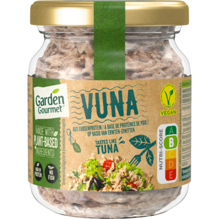Garden Gourmet Vuna bevat 1.6g koolhydraten