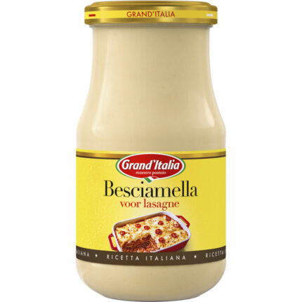 Grand' Italia Besciamella bevat 4.9g koolhydraten